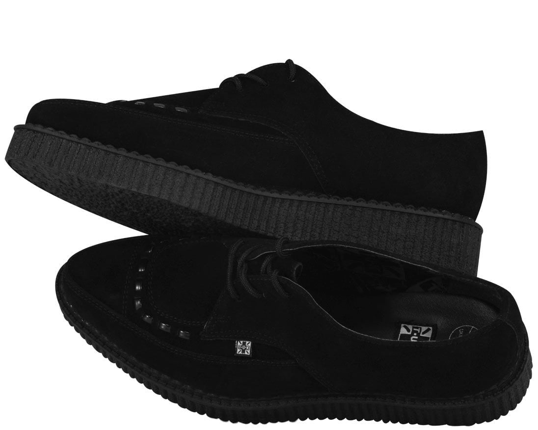 A8138 Suede Pointed Creepers - T.U.K. Shoes