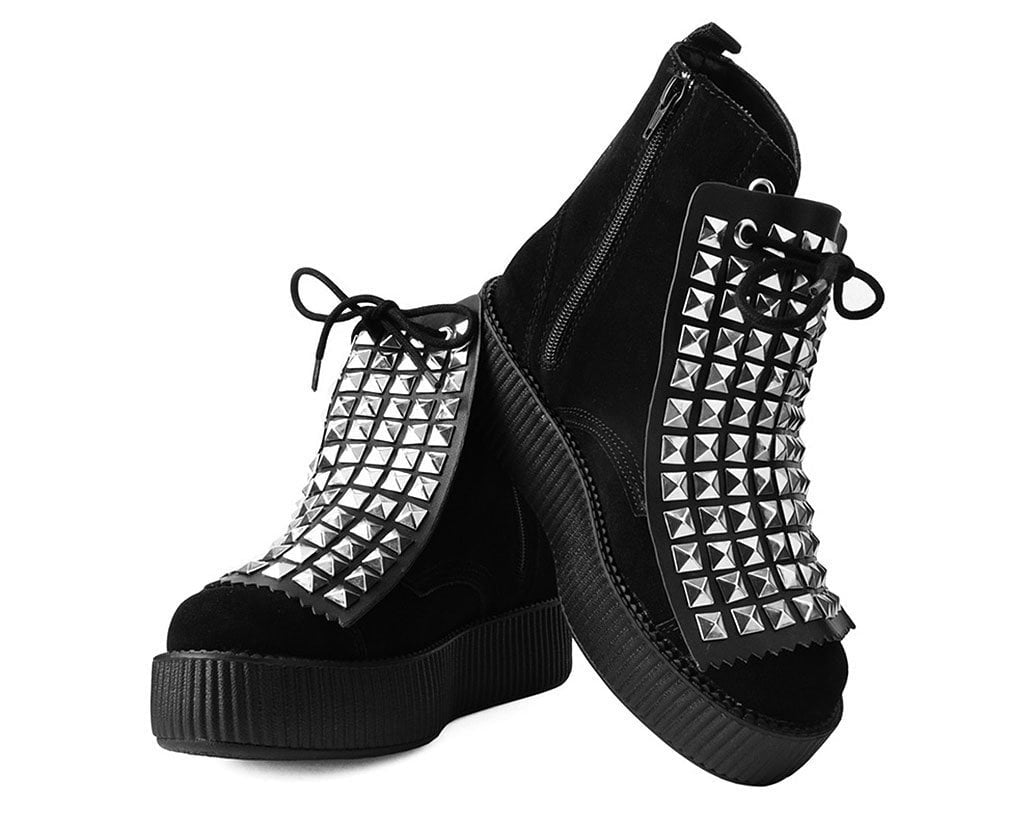 SA09 Pyramid Studded Boot Apron - T.U.K. Shoes