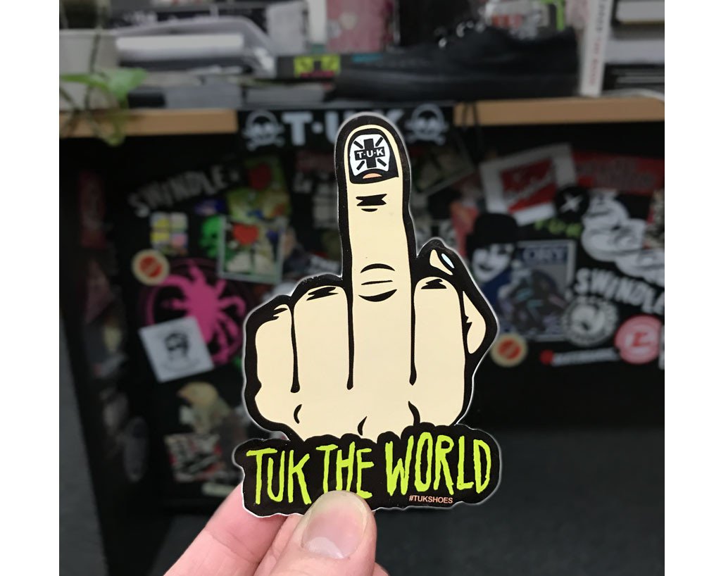 P0067 TUK The World Birdie Sticker P0067-OS - T.U.K. Shoes