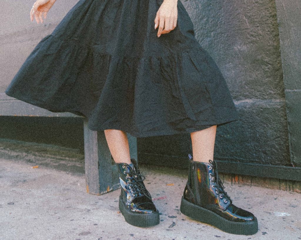 V3237 Black Haze TUKskin™ Viva Mondo Boot - T.U.K. Shoes