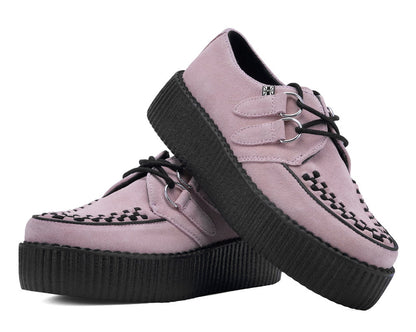 V3467 Misty Rose Suede Viva Mondo Creeper - T.U.K. Shoes