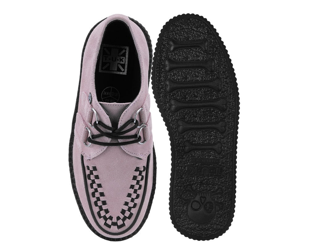 V3467 Misty Rose Suede Viva Mondo Creeper - T.U.K. Shoes