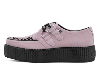 V3467 Misty Rose Suede Viva Mondo Creeper - T.U.K. Shoes