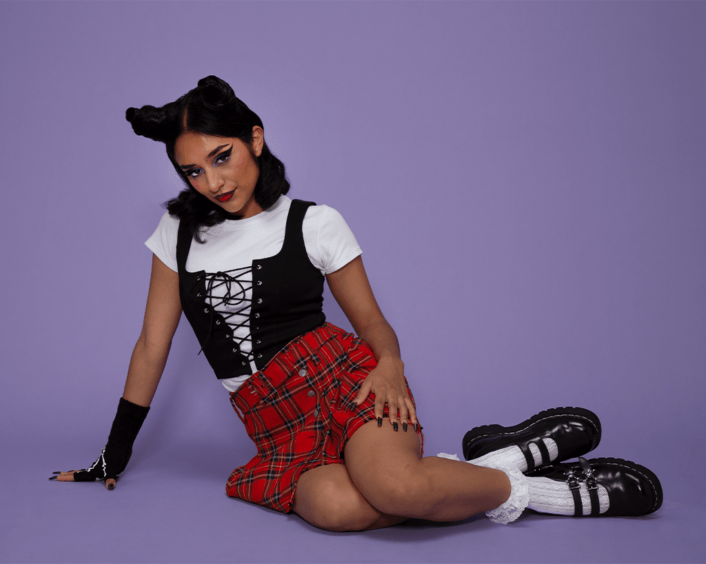 T2307 Black TUKskin™ 2-Skull Buckle Mary Jane - T.U.K. Shoes