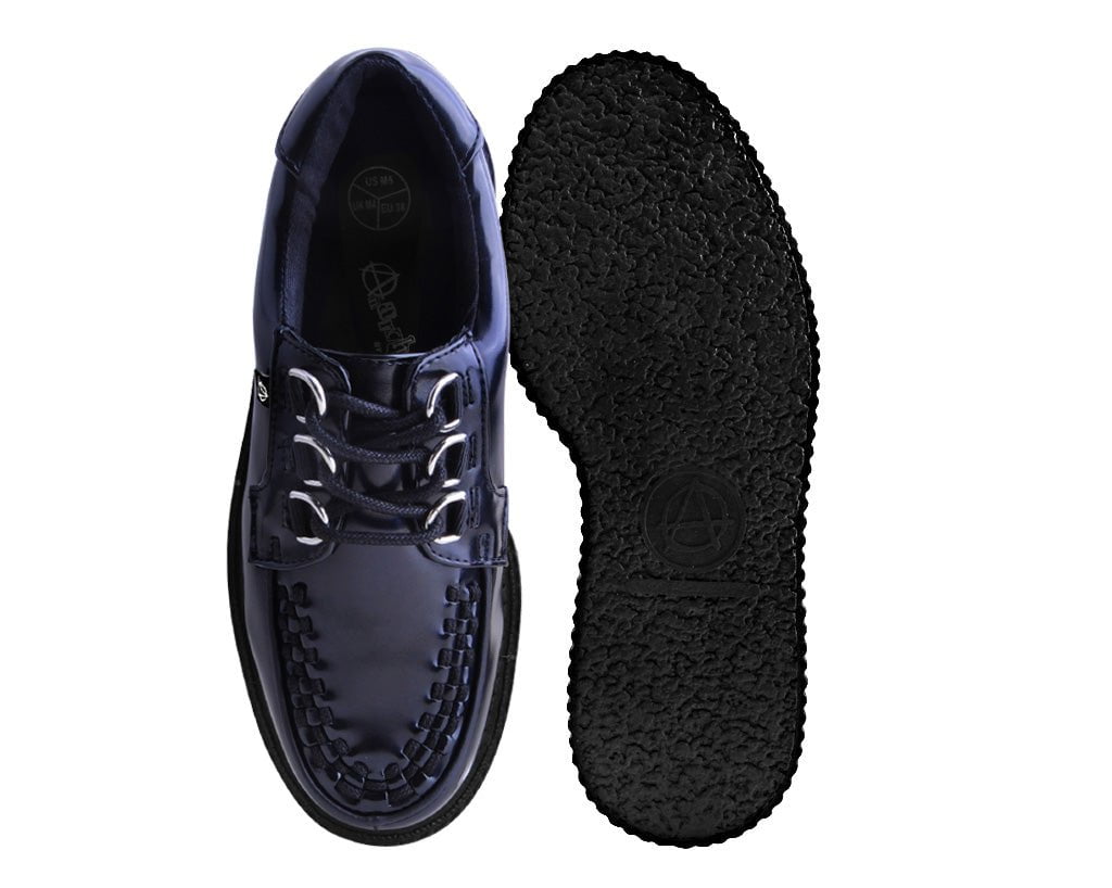 T2321 Black Oil Haze Anarchic Creeper - T.U.K. Shoes