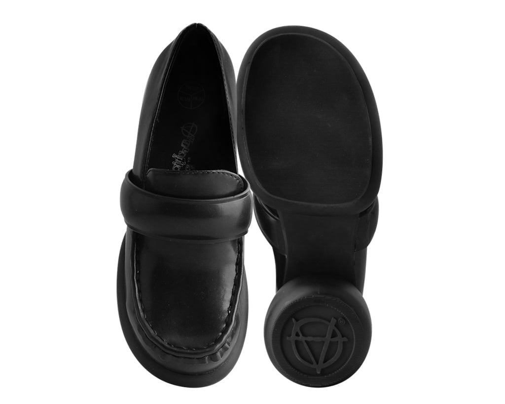 T2316L Black Bubble II Anarchic Loafer - T.U.K. Shoes