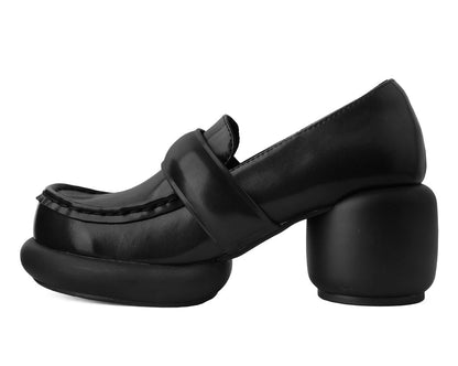 T2316L Black Bubble II Anarchic Loafer - T.U.K. Shoes