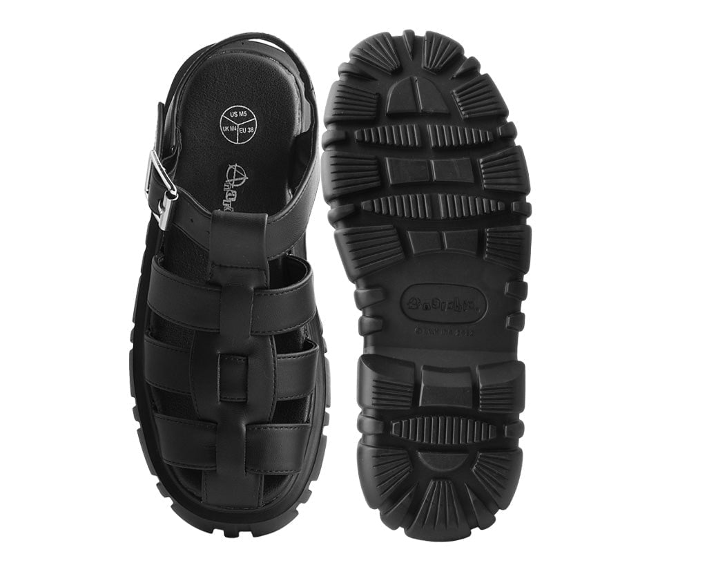 T2335 Gladiator Anarchic Airship Sandal - T.U.K. Shoes