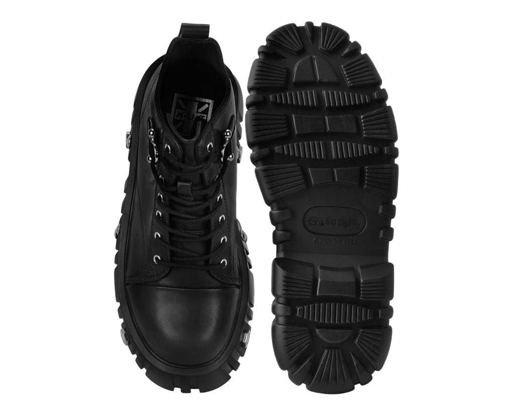 A3334 Black TUKskin Bolt Airship Boot - T.U.K. Shoes