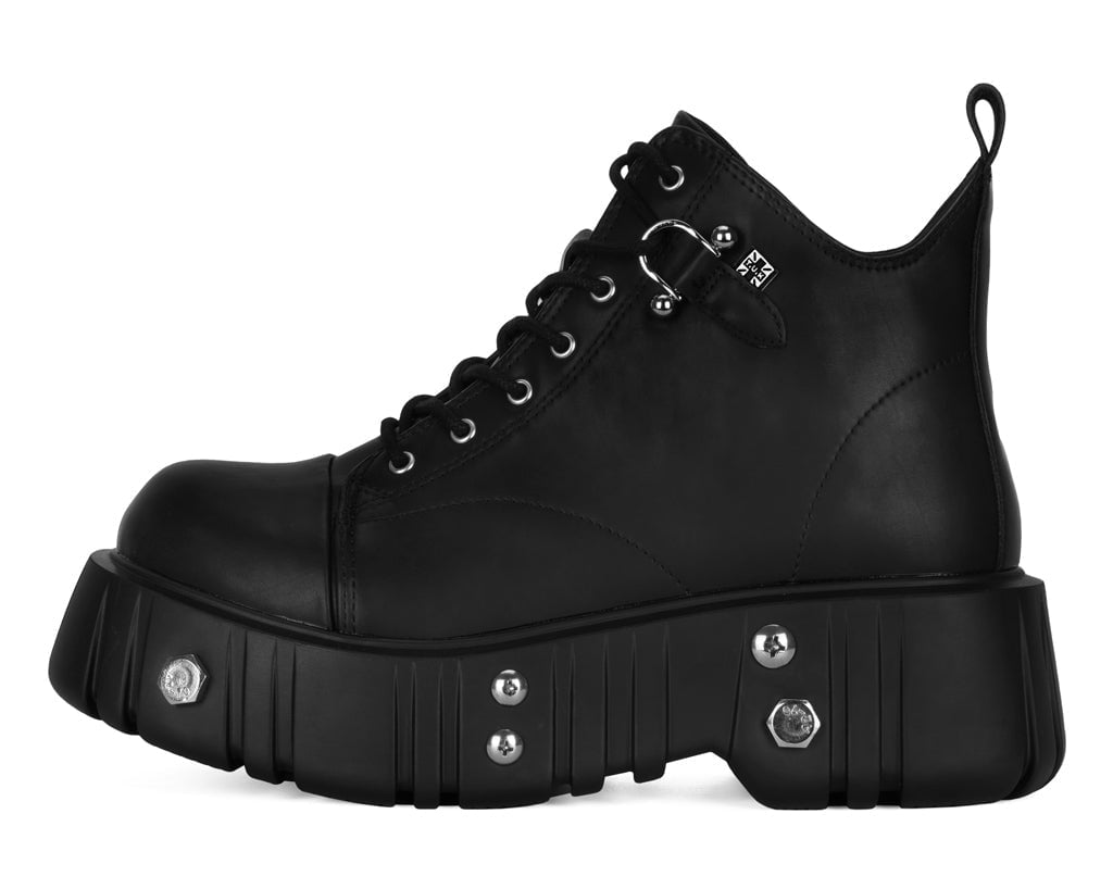 A3334 Black TUKskin Bolt Airship Boot - T.U.K. Shoes