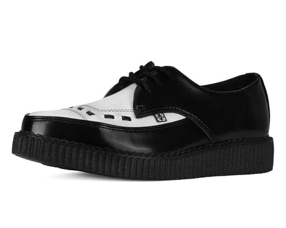 A8140 Two-tone Pointed Creepers - T.U.K. Shoes