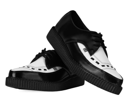 A8140 Two-tone Pointed Creepers - T.U.K. Shoes