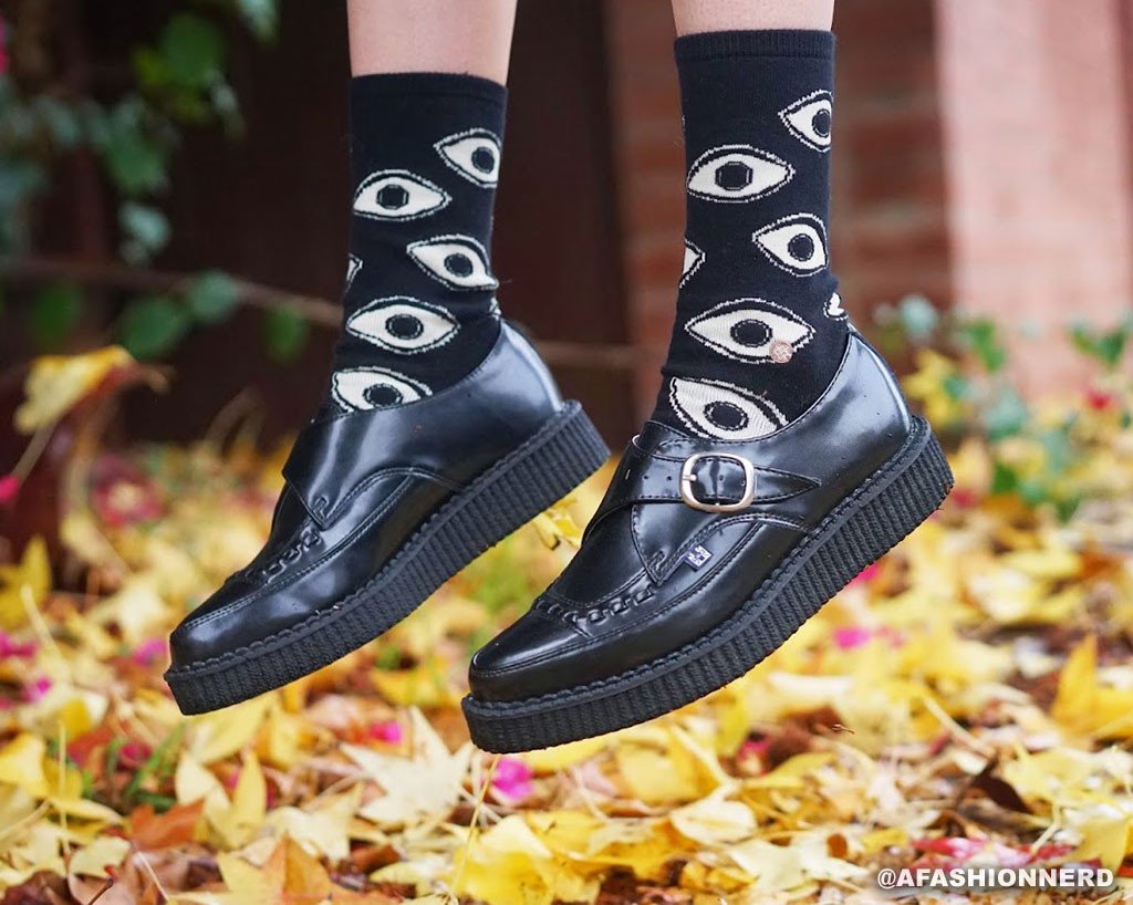 A8520 Pointed Buckle Creepers - T.U.K. Shoes