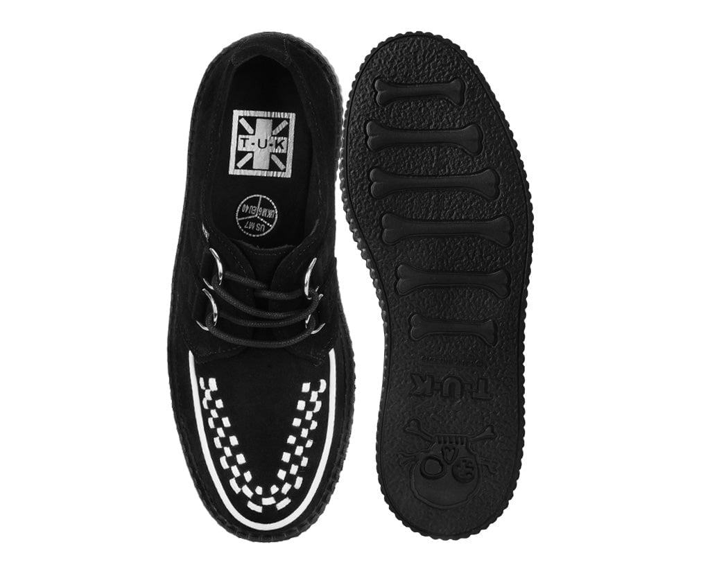 V8366 Two Tone Suede Viva Mondo Creepers - T.U.K. Shoes