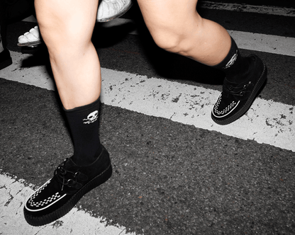 V8366 Two Tone Suede Viva Mondo Creepers - T.U.K. Shoes
