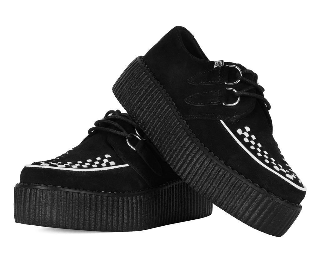 V8366 Two Tone Suede Viva Mondo Creepers - T.U.K. Shoes