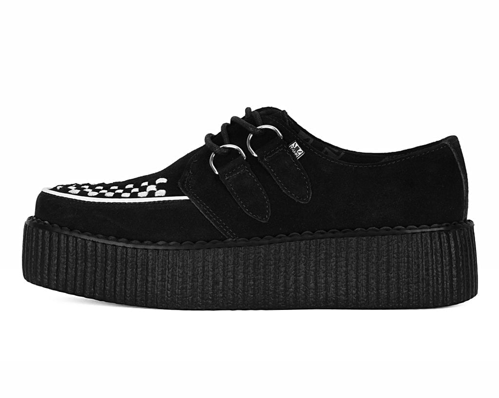V8366 Two Tone Suede Viva Mondo Creepers - T.U.K. Shoes