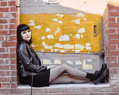A3136 Black Suede Platform Creeper Sneaker - T.U.K. Shoes