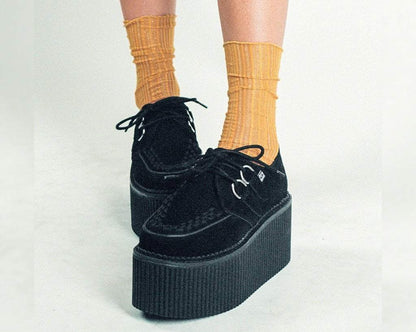 S9789 Black Suede Classic Stratocreeper - T.U.K. Shoes