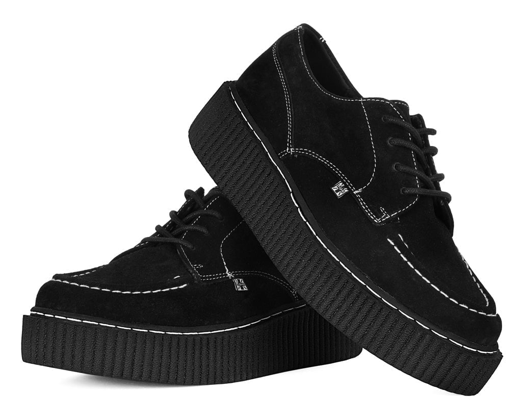 G3392 Black Suede Vintage Mondo Creeper - T.U.K. Shoes