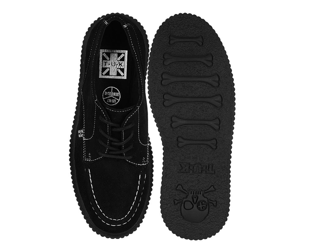 G3392 Black Suede Vintage Mondo Creeper - T.U.K. Shoes