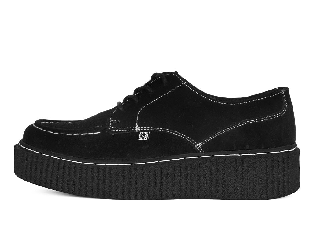 G3392 Black Suede Vintage Mondo Creeper - T.U.K. Shoes