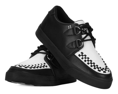 A9180 Black & White D-Ring Sneaker - T.U.K. Shoes