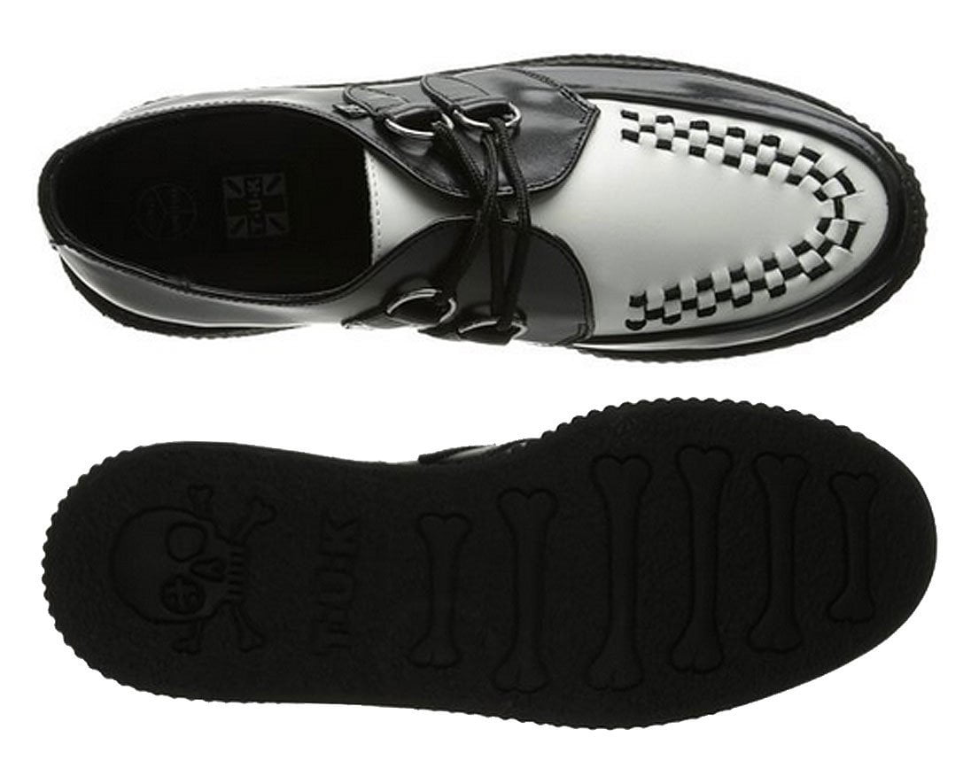 V6804 Classic Two-Tone Viva Mondo Creepers - T.U.K. Shoes