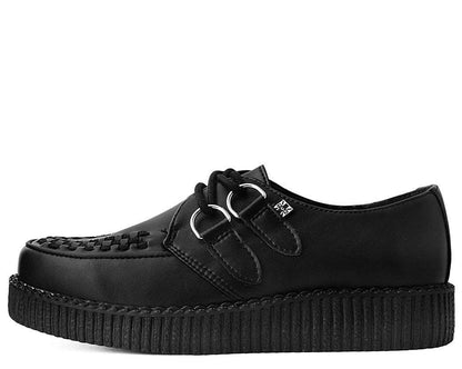 F9321 Black TUKskin™ Viva Low Creeper - T.U.K. Shoes