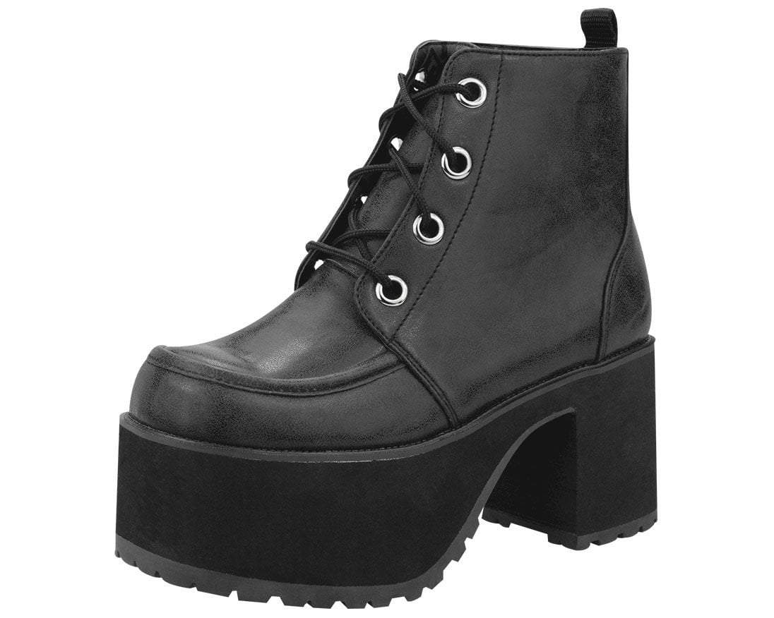 A8663L Distressed Ankle Nosebleed Boot - T.U.K. Shoes