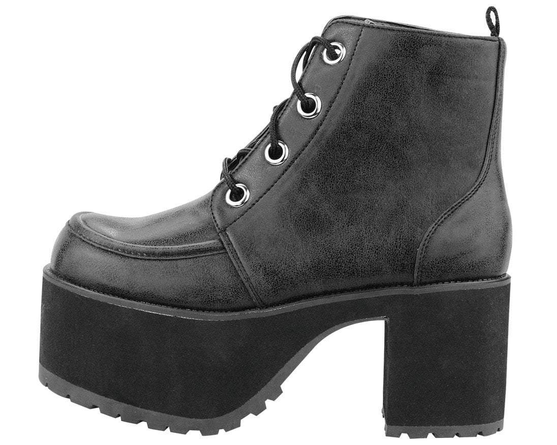 A8663L Distressed Ankle Nosebleed Boot - T.U.K. Shoes