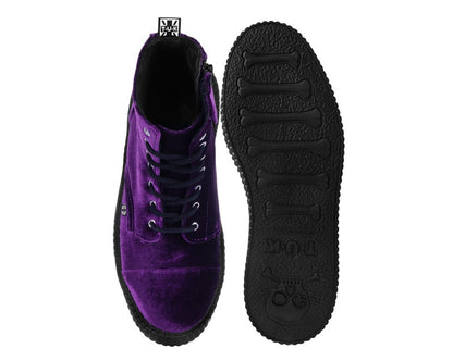 V9656L Violet Velvet Viva Mondo Boot - T.U.K. Shoes