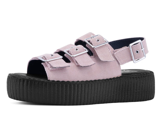 Misty Rose 3 - Buckle Mondo Sandal - T.U.K. Shoes