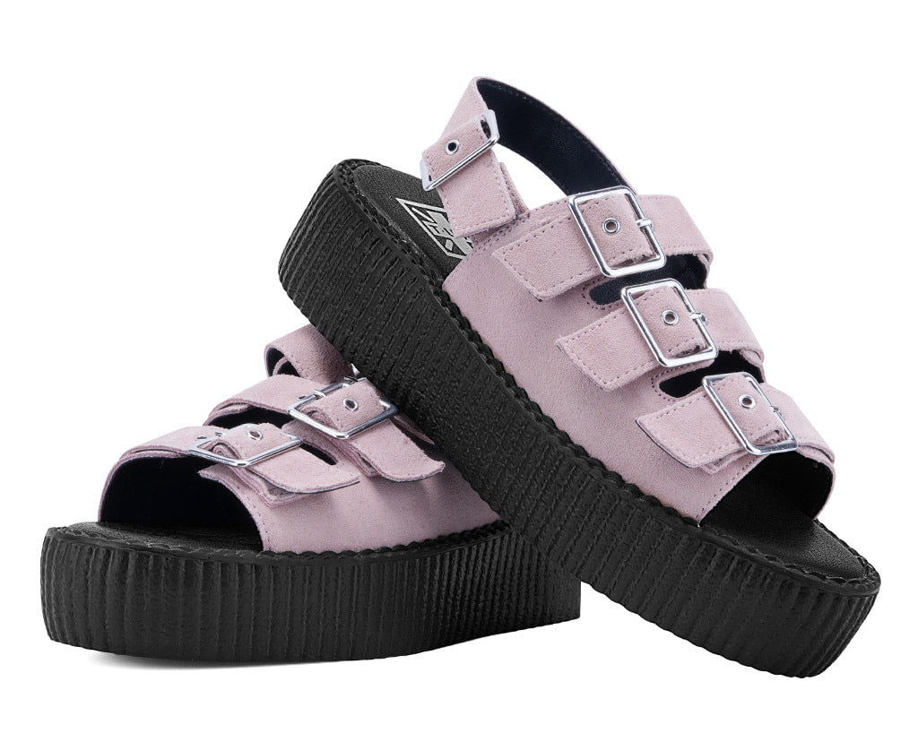 Misty Rose 3 - Buckle Mondo Sandal - T.U.K. Shoes