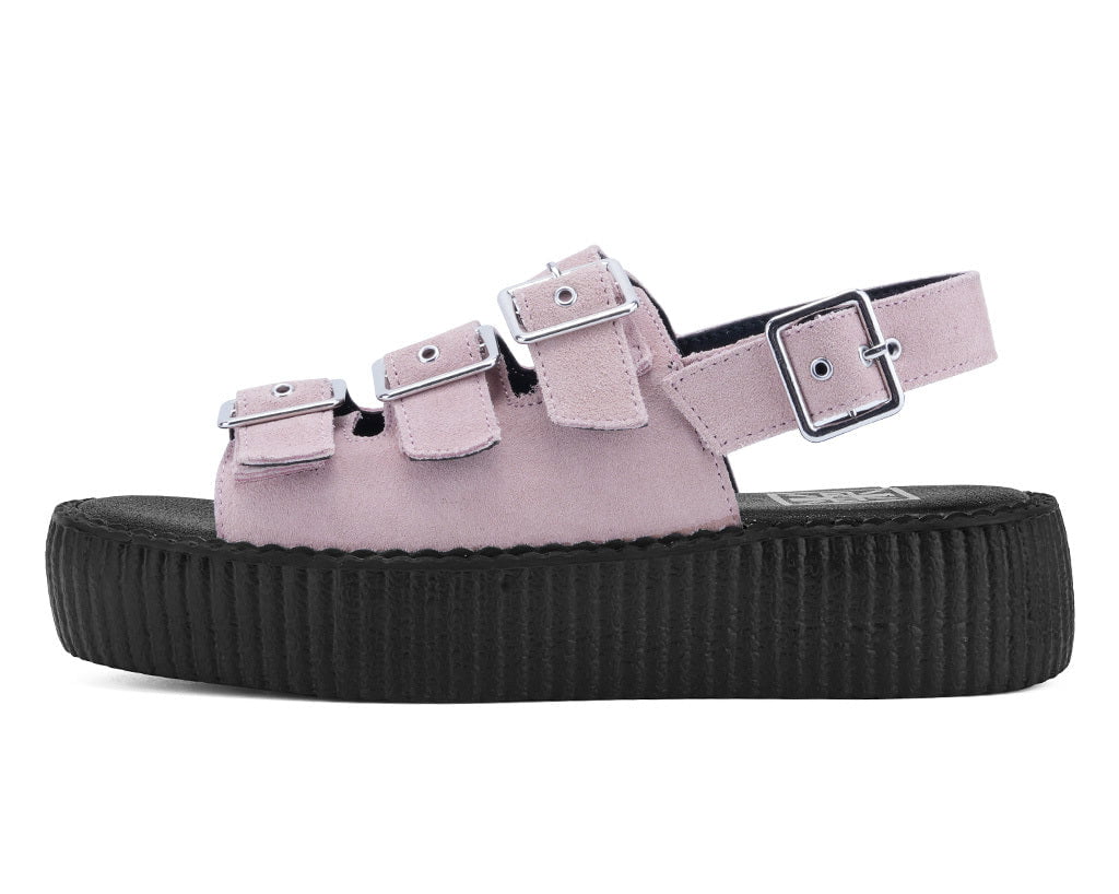 Misty Rose 3 - Buckle Mondo Sandal - T.U.K. Shoes