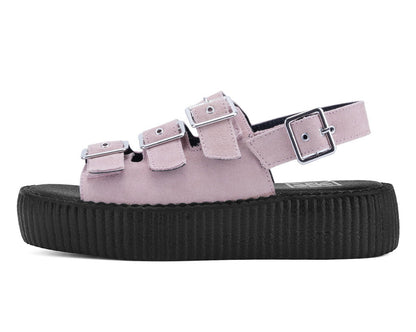 Misty Rose 3 - Buckle Mondo Sandal - T.U.K. Shoes