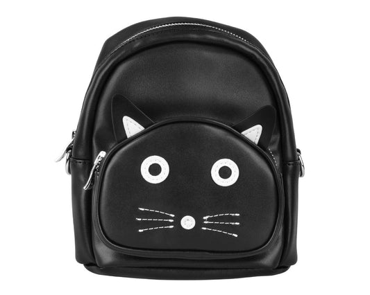 BG10 TUKskin Black Kitty MIni Backpack BG10 - T.U.K. Shoes