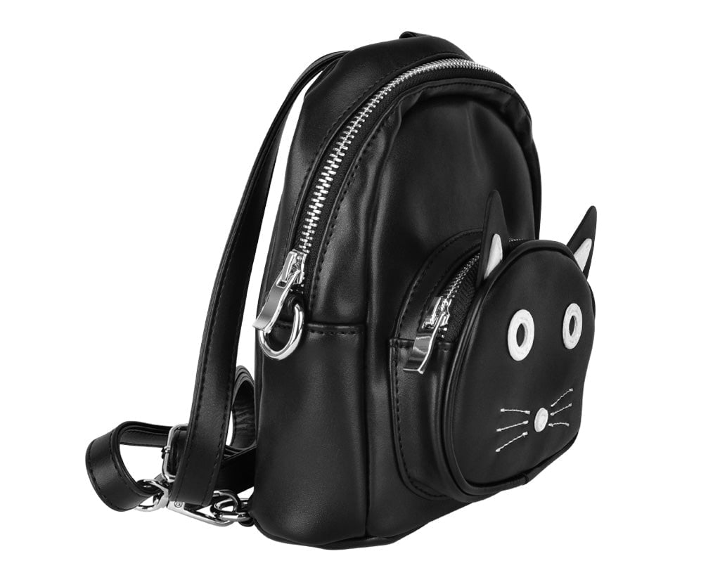 BG10 TUKskin Black Kitty MIni Backpack BG10 - T.U.K. Shoes