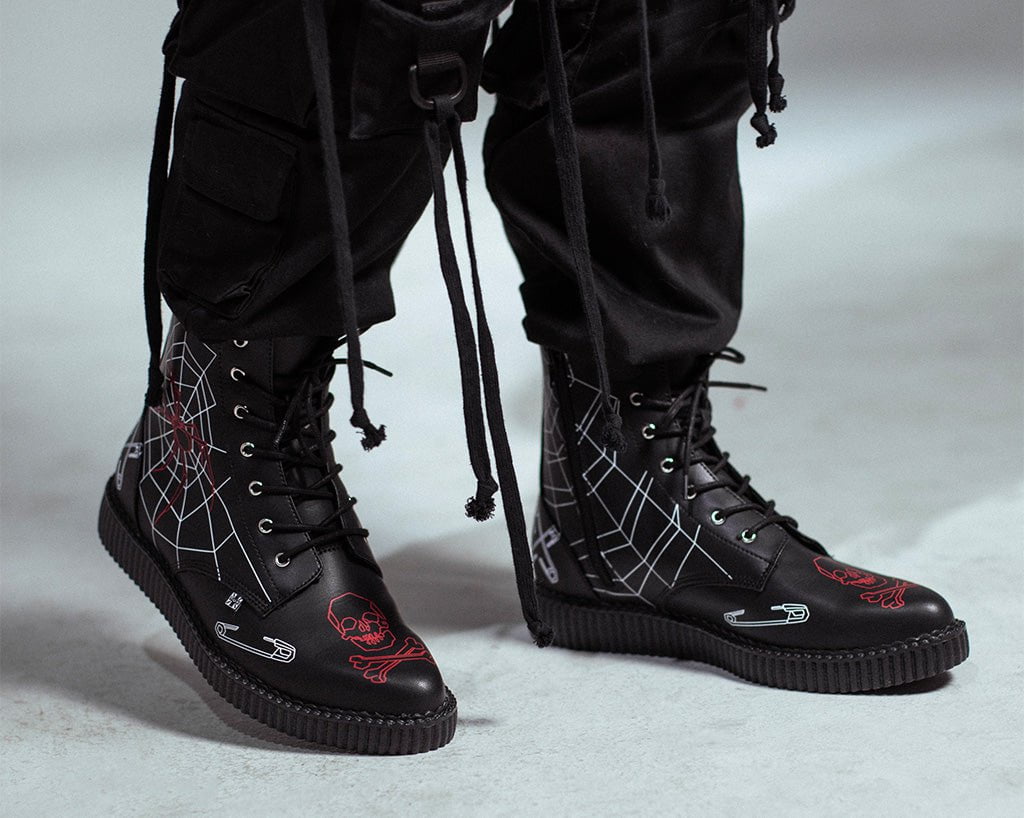 A3298 Eliza Sidney X T.U.K. Pointed Creeper Boot - T.U.K. Shoes