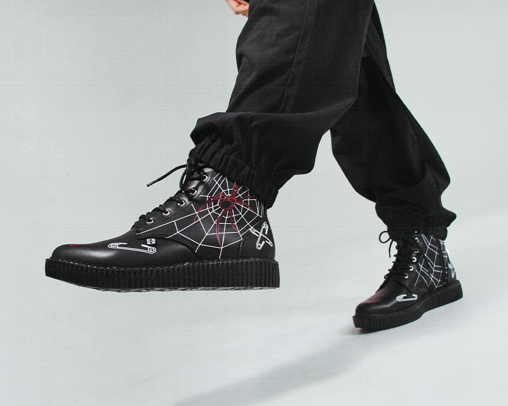 A3298 Eliza Sidney X T.U.K. Pointed Creeper Boot - T.U.K. Shoes