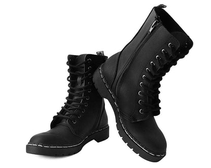 A9647 Black 10-Eye Gibson Boot - T.U.K. Shoes