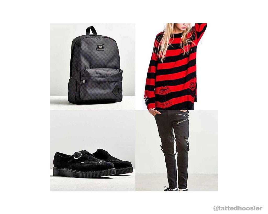 A8139 Suede Pointed Buckle Creeper - T.U.K. Shoes
