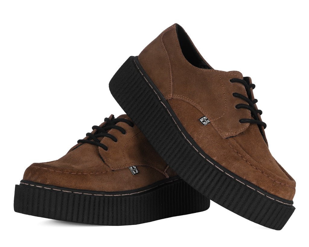 G3393 Brown Suede Vintage Mondo Creeper - T.U.K. Shoes