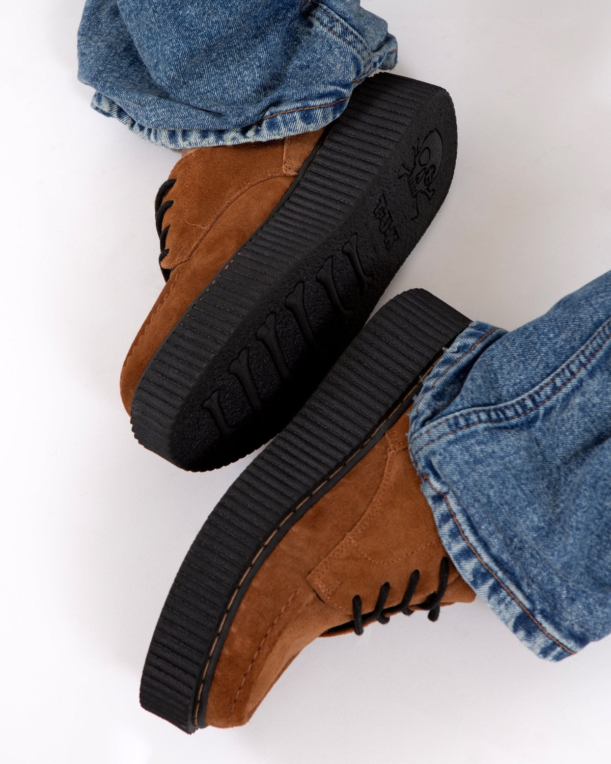 G3393 Brown Suede Vintage Mondo Creeper - T.U.K. Shoes