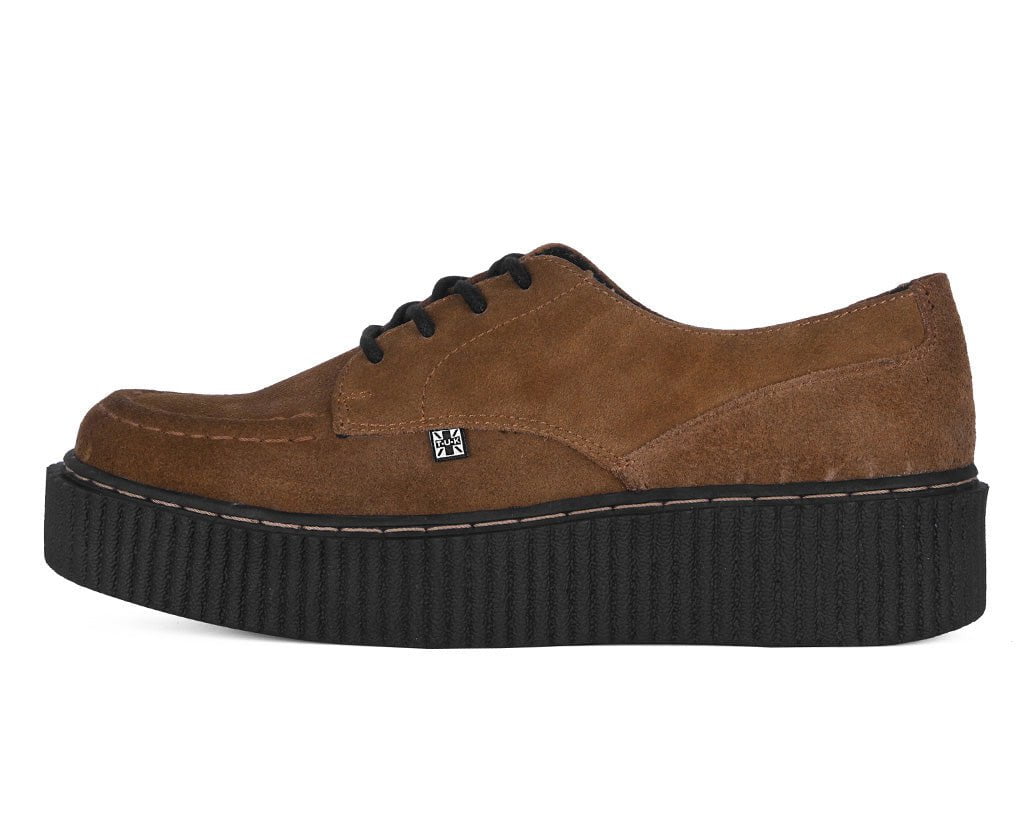 G3393 Brown Suede Vintage Mondo Creeper - T.U.K. Shoes