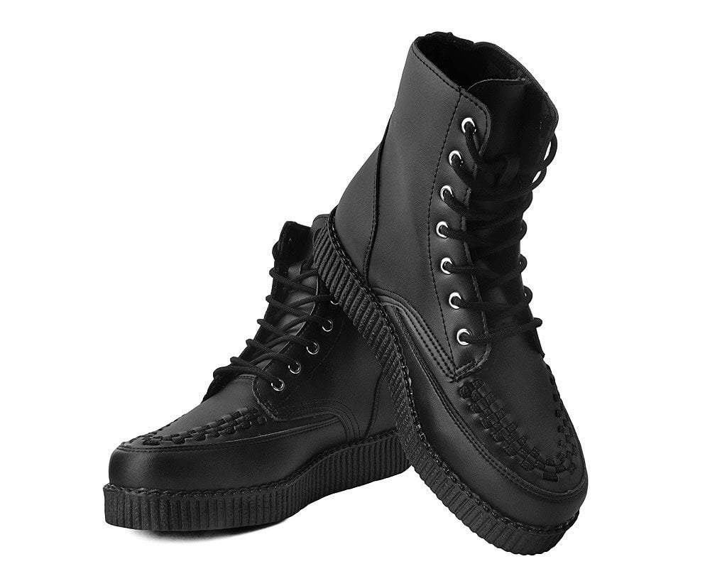 F9709 Black TUKskin™ 7-Eye Viva Low Boot - T.U.K. Shoes