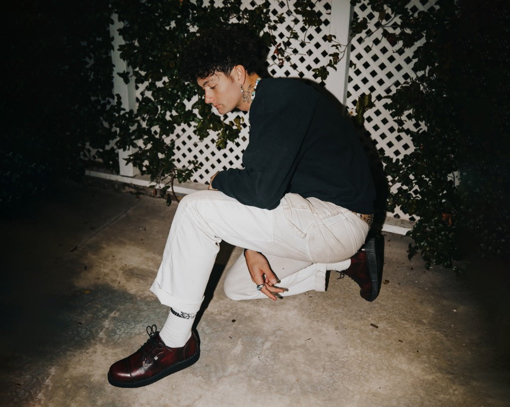 F3105 Burgundy TUKskin™ Toe Cap Viva Low Creeper - T.U.K. Shoes