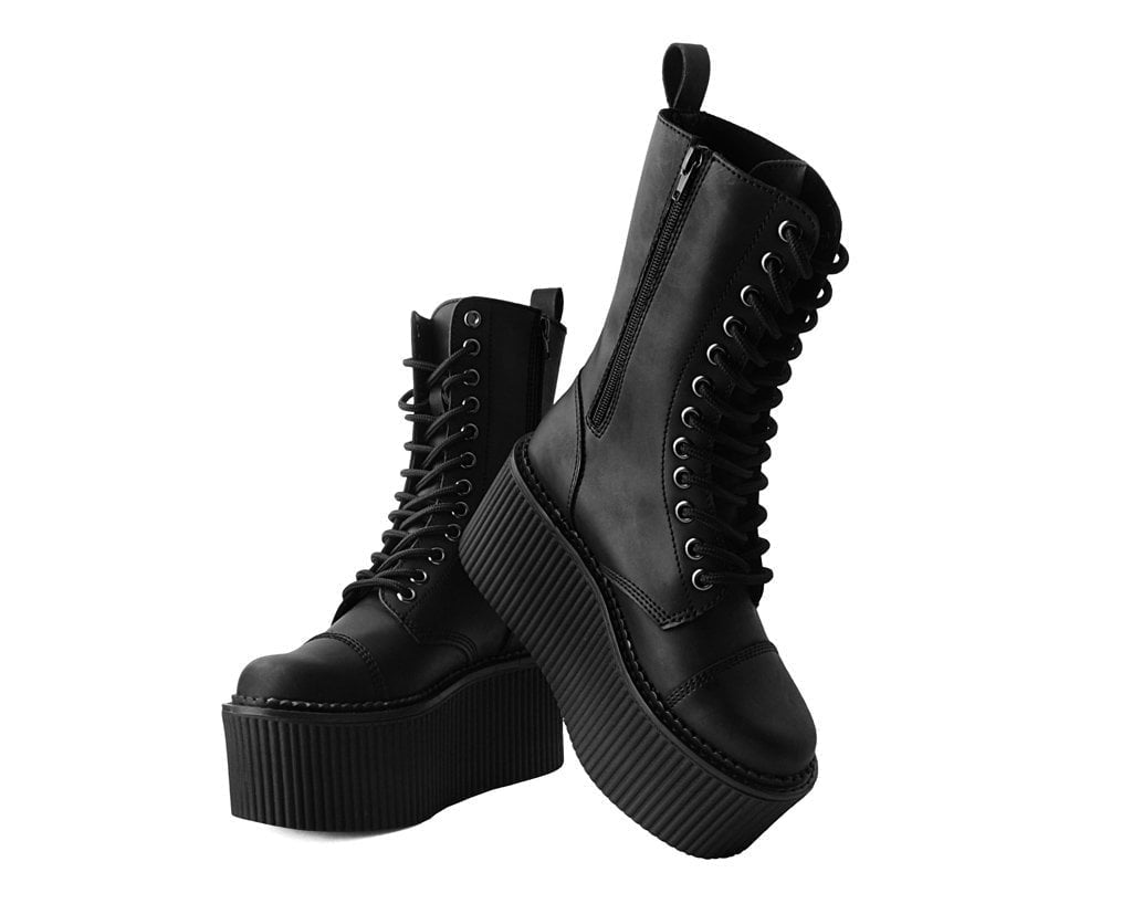 S9792 Black 12-Eye Casbah Stratocreeper Boot - T.U.K. Shoes