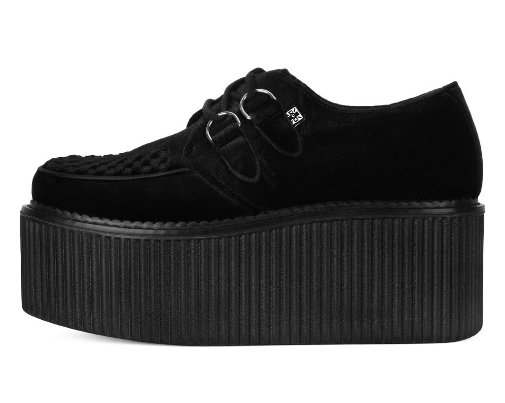 S9860 Black Velvet Stratocreeper - T.U.K. Shoes