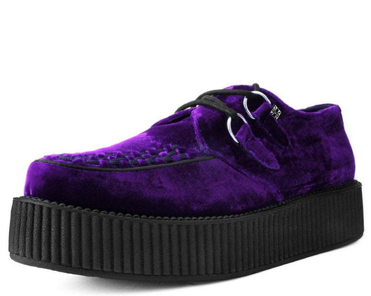 V9490 Violet Velvet Viva Mondo Creeper - T.U.K. Shoes